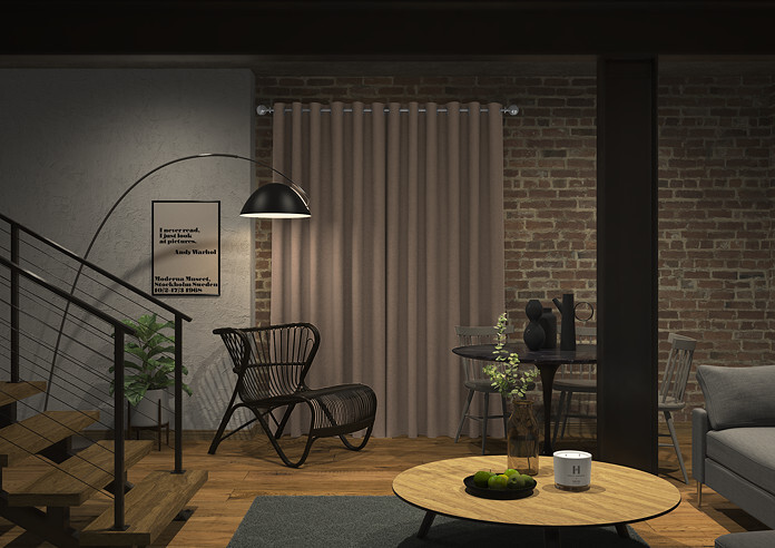 Windsor, Taupe - Made to Measure Curtains - Image 7